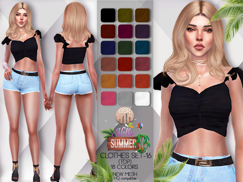Clothes Set 16 Top Bd73 by busra-tr – CAS