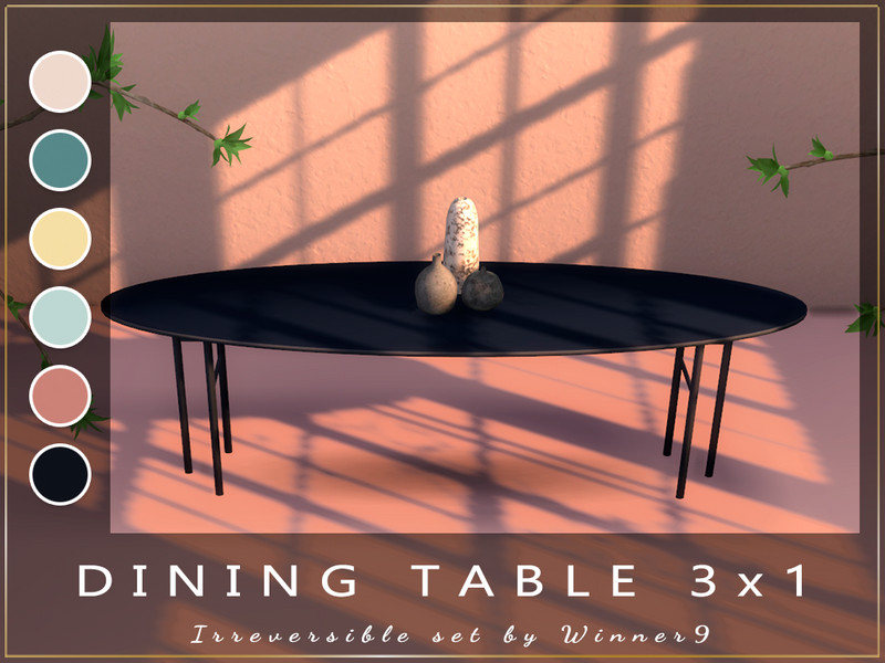 Dining Table 3x1 by Winner9 – Furniture