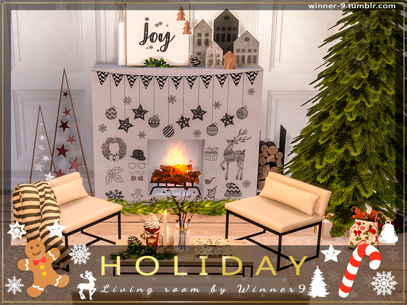 Holiday Living Room by Winner9 – Furniture
