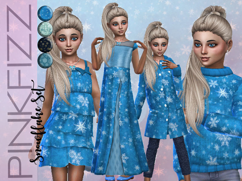 Snowflake Set Seasons And Holiday Celebration Needed by Pinkfizzzzz – Decor