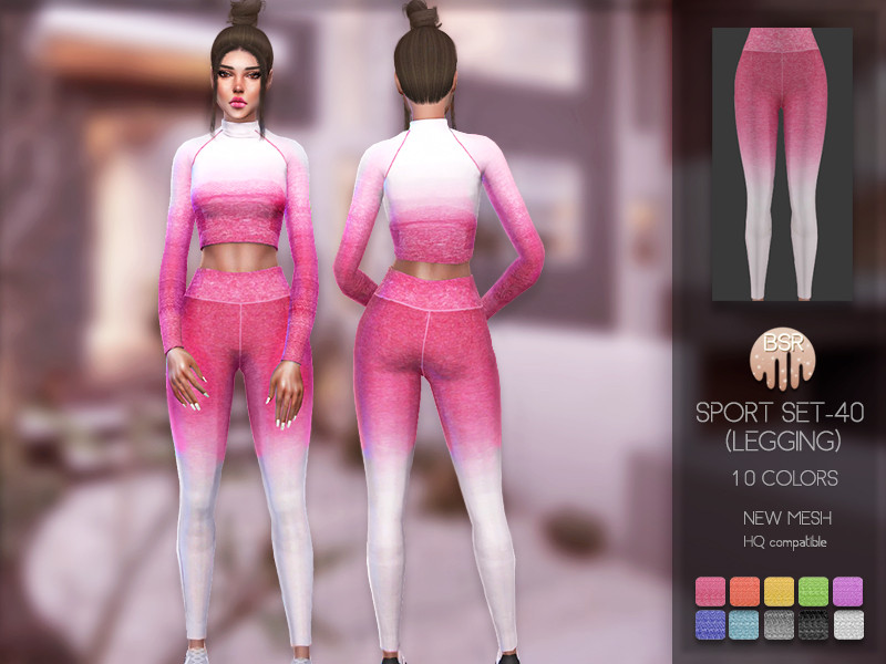 Sport Set 40 Legging Bd160 by busra-tr – CAS