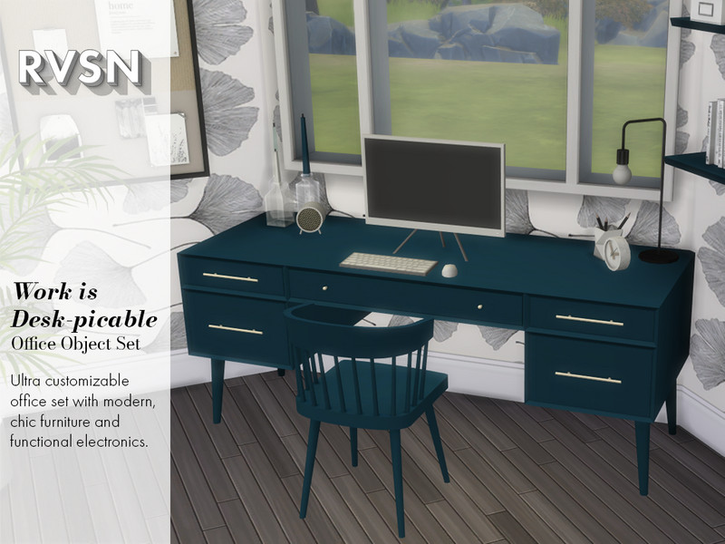 Work Is Desk Picable Office Set by RAVASHEEN – Furniture
