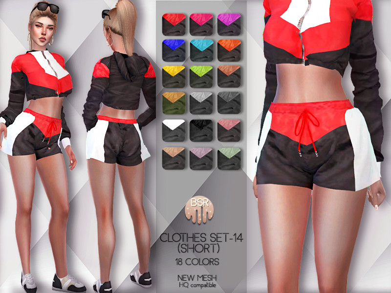 Clothes Set 14 Short Bd67 by busra-tr – CAS