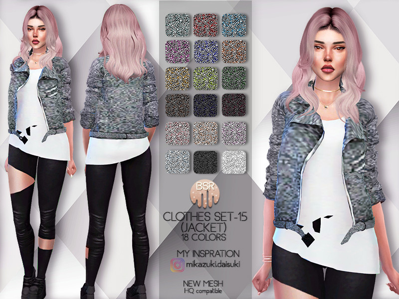 Clothes Set 15 Jacket Bd70 by busra-tr – CAS