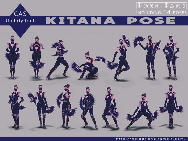 Kitana Pose by HelgaTisha – CAS