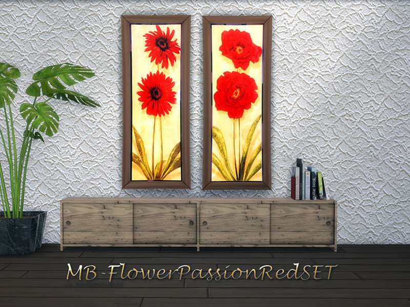 Mb Flowerpassionredset by matomibotaki – Decor