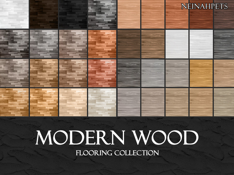 Modern Wood Floors Collection by neinahpets – Build