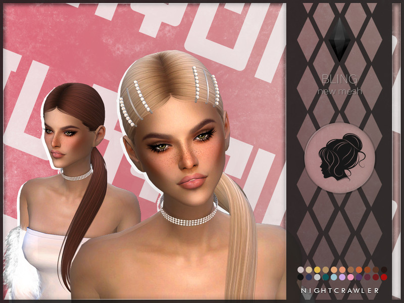 Nightcrawler Bling Set by Nightcrawler Sims – CAS
