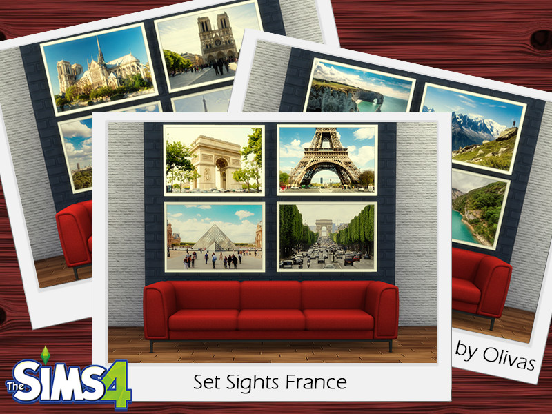 Painting Set Sights France by olivas – Decor