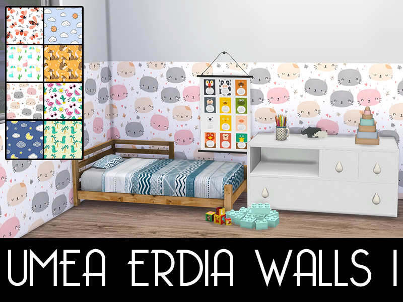 Umea Erdia Walls 1 by modelsims4 – Build