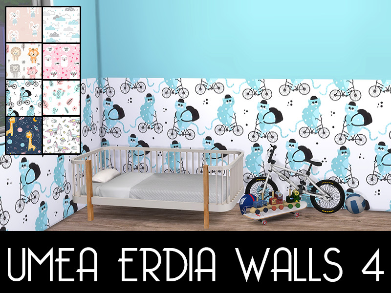 Umea Erdia Walls 4 by modelsims4 – Build