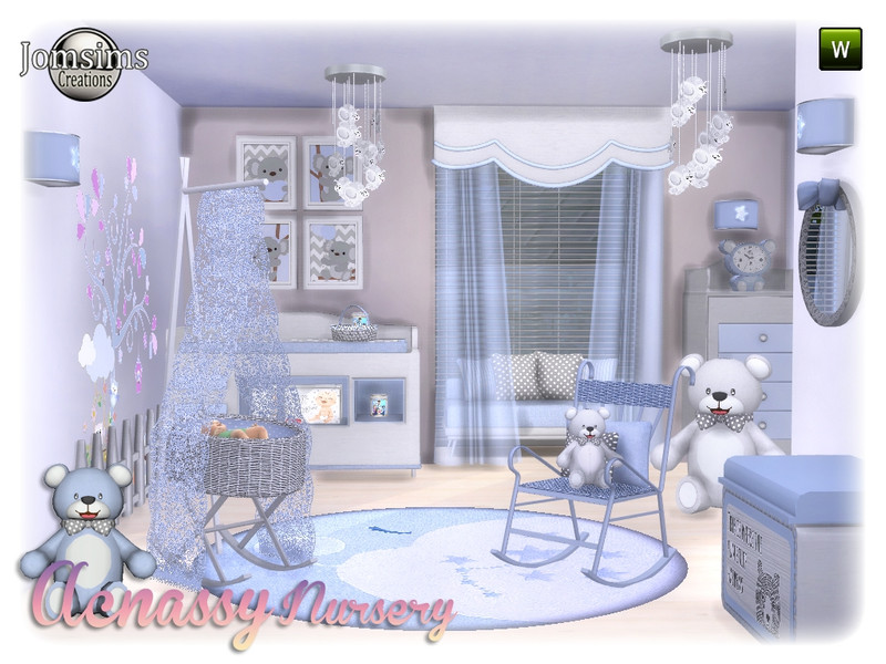 Acnassy Nursery Needs Mod For Crib by jomsims – Furniture