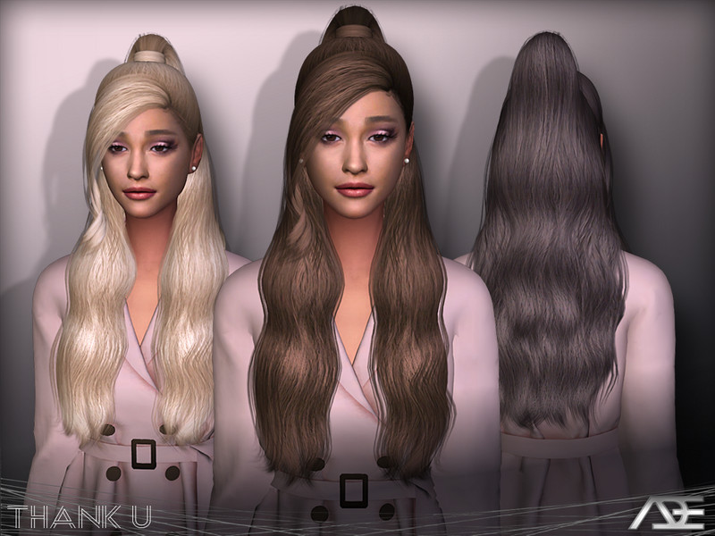 Ade Thank U Hair Set by Ade_Darma – CAS