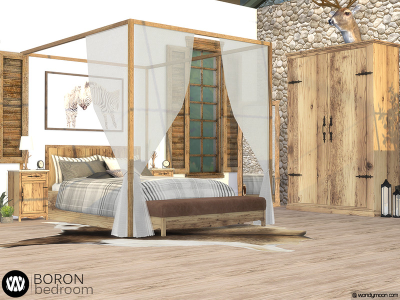 Boron Bedroom by wondymoon – Furniture
