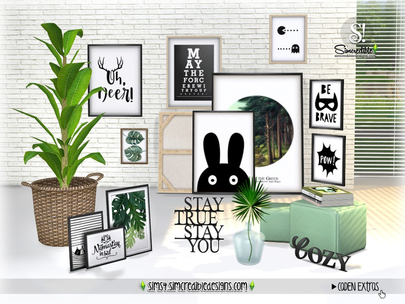 Caden Extras by SIMcredible! – Decor