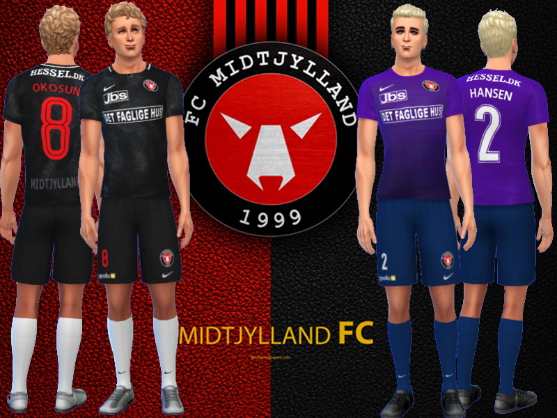 Fc Midtjylland Kit 201819 Fitness Needed by RJG811 – CAS