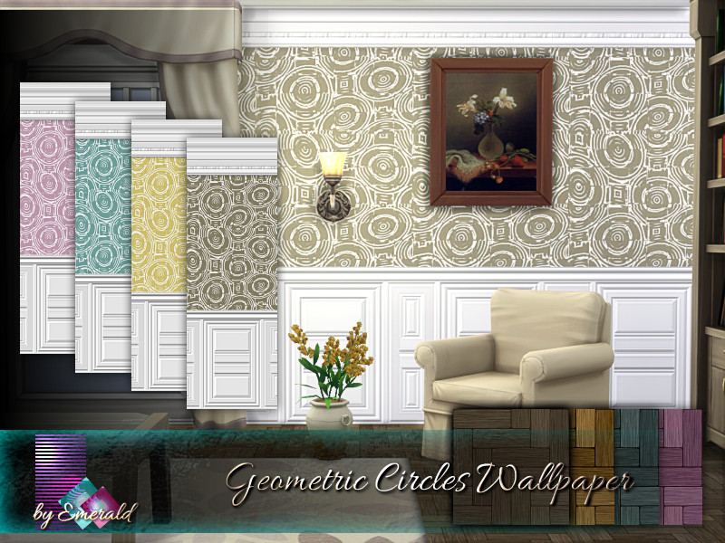 Geometric Circles Wallpaper by emerald – Build