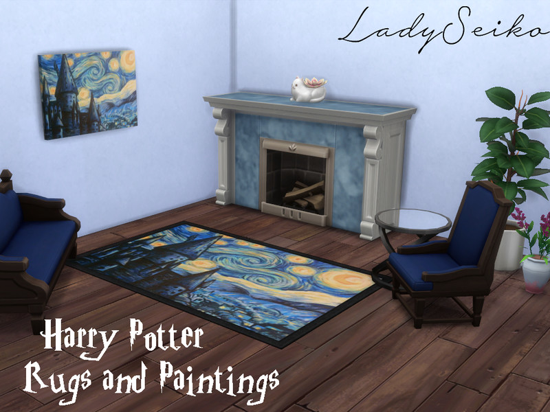 Harry Potter Rugs And Paintings by LadySeiko – Decor