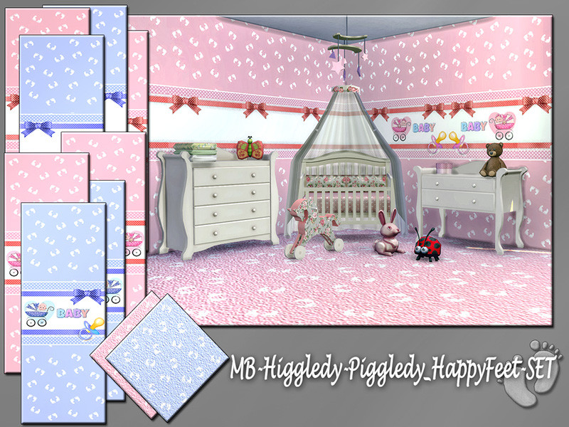 Mb Higgledy Piggledy Happyfeet Set by matomibotaki – Decor