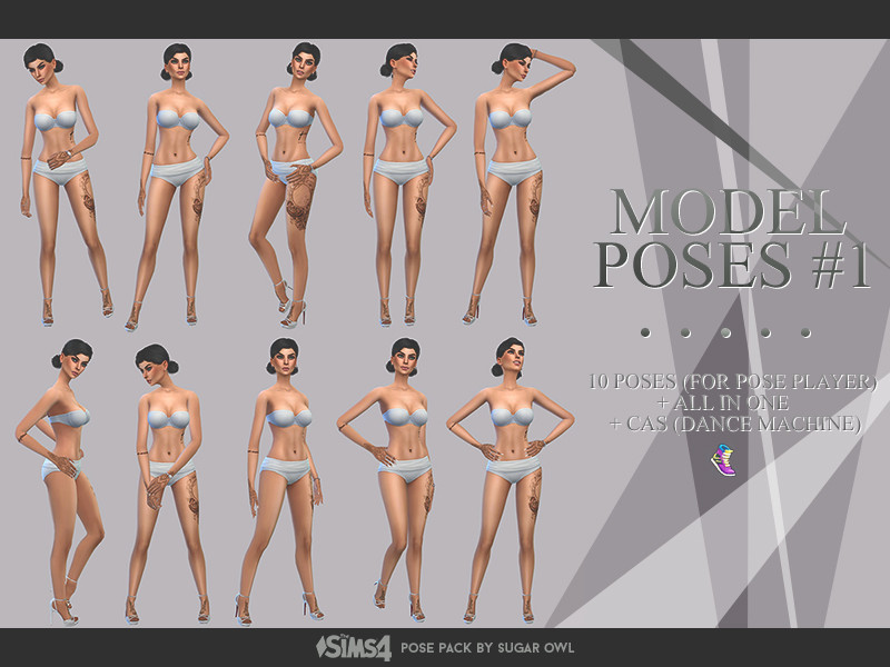 Model Poses 1 by sugar owl – CAS