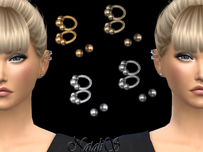 Natalis Multiple Ear Piercing Beaded Set by NataliS – CAS