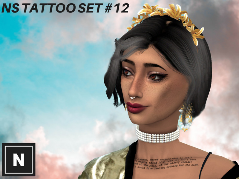 Ns Tattoo Set 12 by networksims – CAS