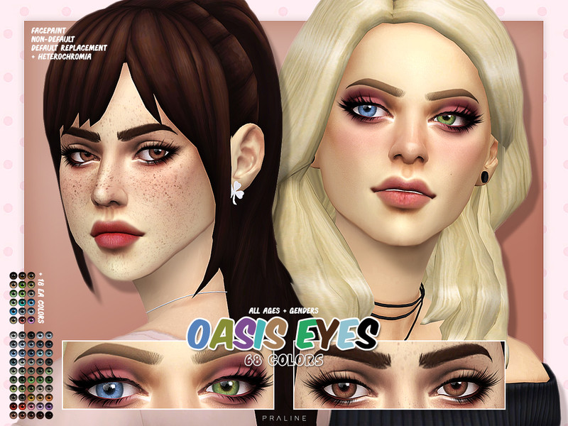 Oasis Eyes N155 by Pralinesims – CAS