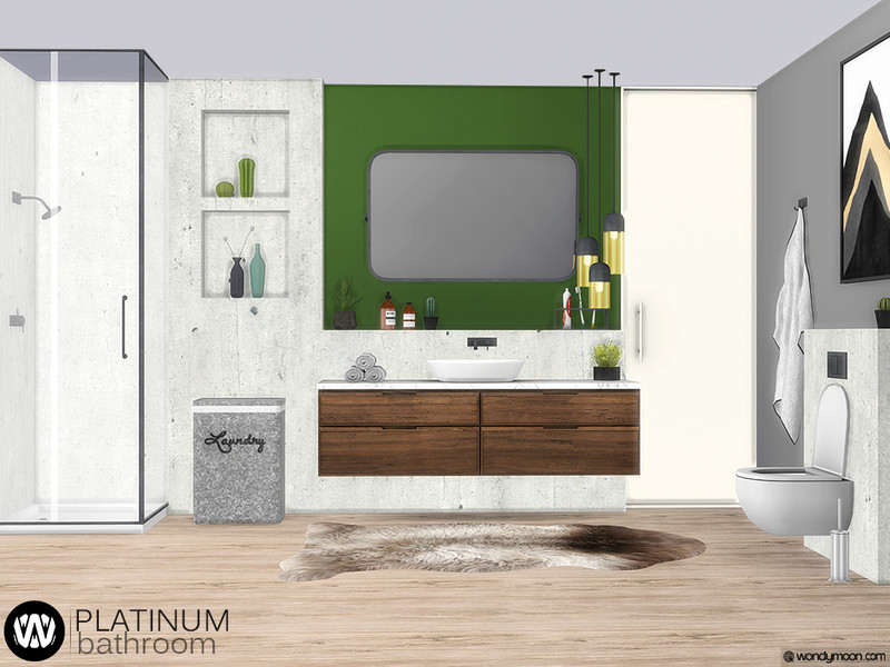 Platinum Bathroom by wondymoon – Furniture