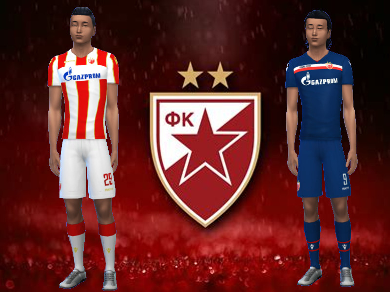 Red Star Belgrade Kit 201819 Fitness Needed by RJG811 – CAS