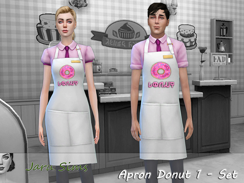 Set Apron Donut 1 Get To Work Needed by Jaru Sims – CAS