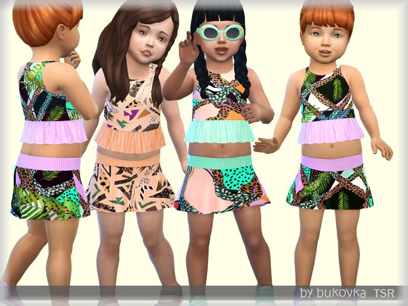 Set Tropical Beach Female by bukovka – CAS