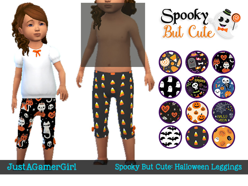 Spooky But Cute Halloween Leggings by JustAGamerGirl25 – CAS