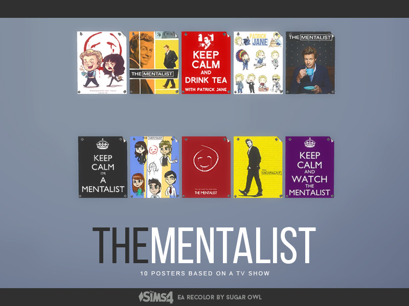 The Mentalist Posters by sugar owl – Decor