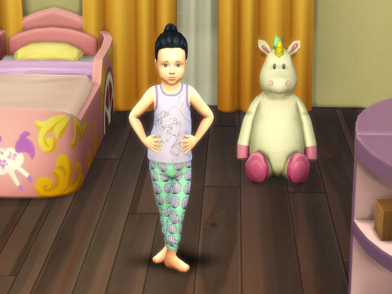 Toddler Ariel Pj Set Toddlers Sp Needed by Shy_Royal – CAS