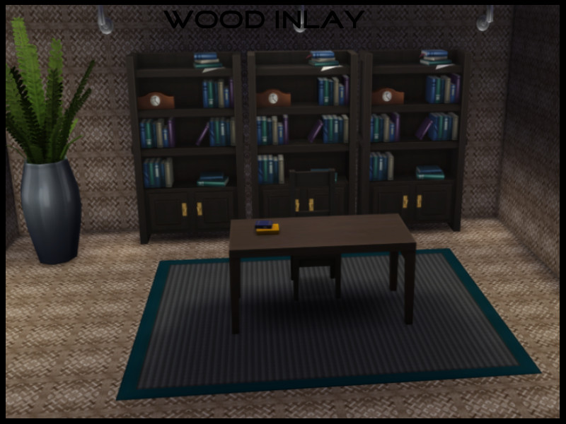 Wood Inlay Walls Floors by megsimple – Build