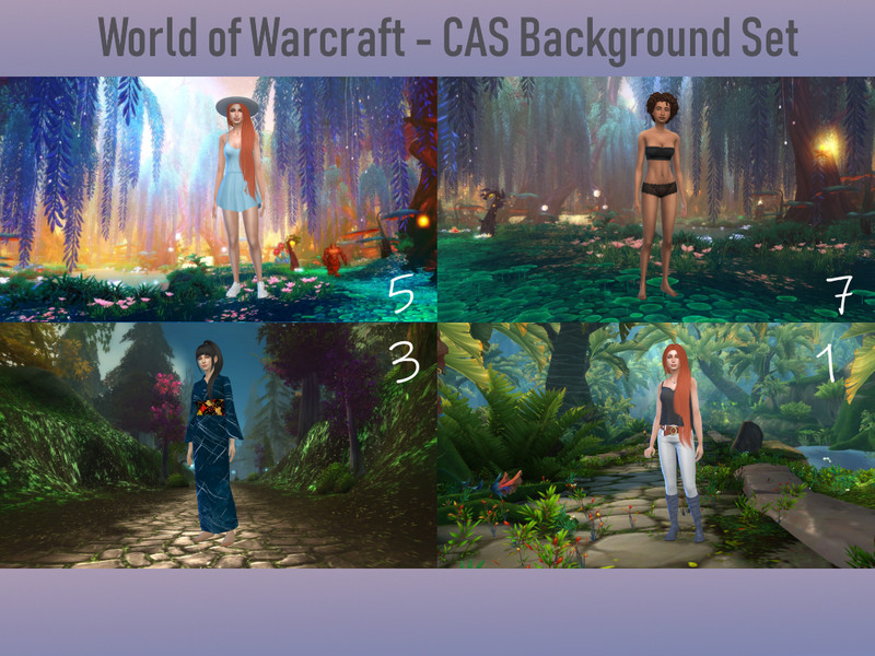World Of Warcraft Cas Background Set by Joyzilla – CAS
