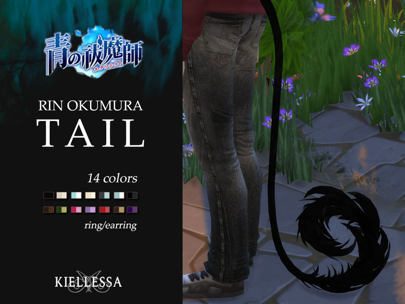 Ao No Exorcist Rin Okumuras Tail by kiellessa – CAS