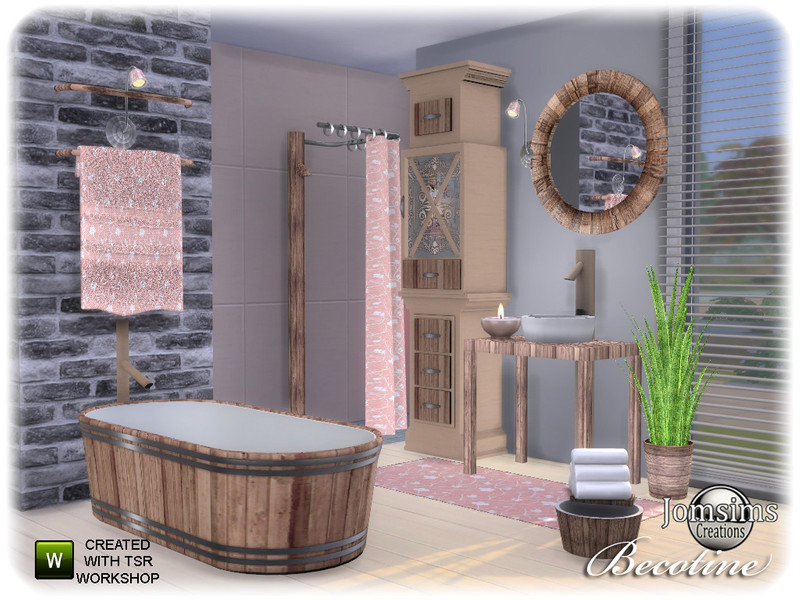 Becotine Bathroom by jomsims – Furniture