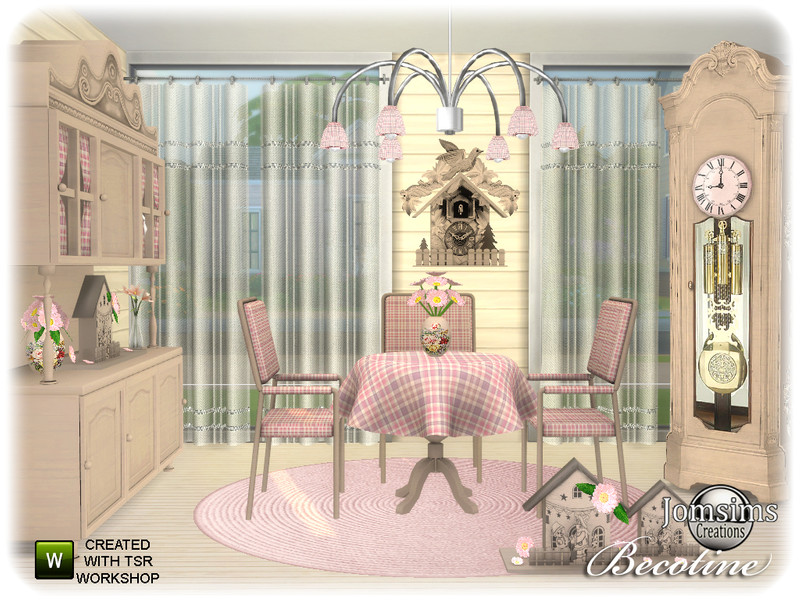 Becotine Dining Room by jomsims – Furniture