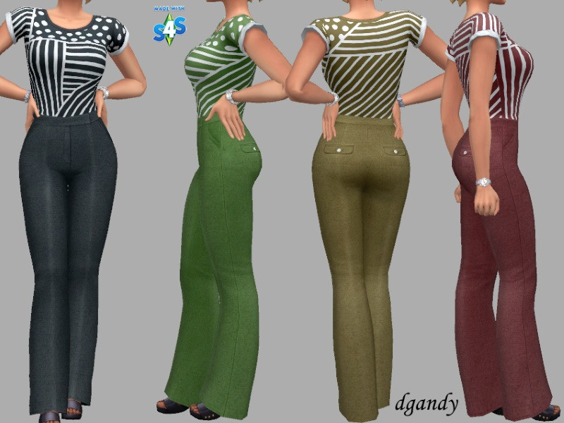 Dress Pants And Blouse Set Bonnie by dgandy – CAS