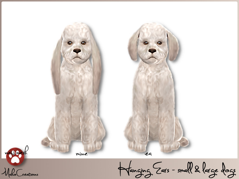 Hanging Ears Dogs by MahoCreations – Decor
