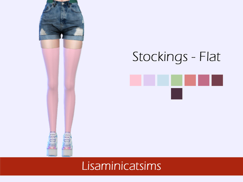 Lmcs Stockings Flat by Lisaminicatsims – CAS