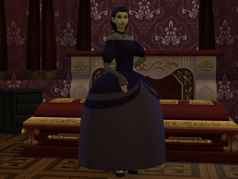 Missi The Vampire Outfit by ladyfancyfeast – CAS