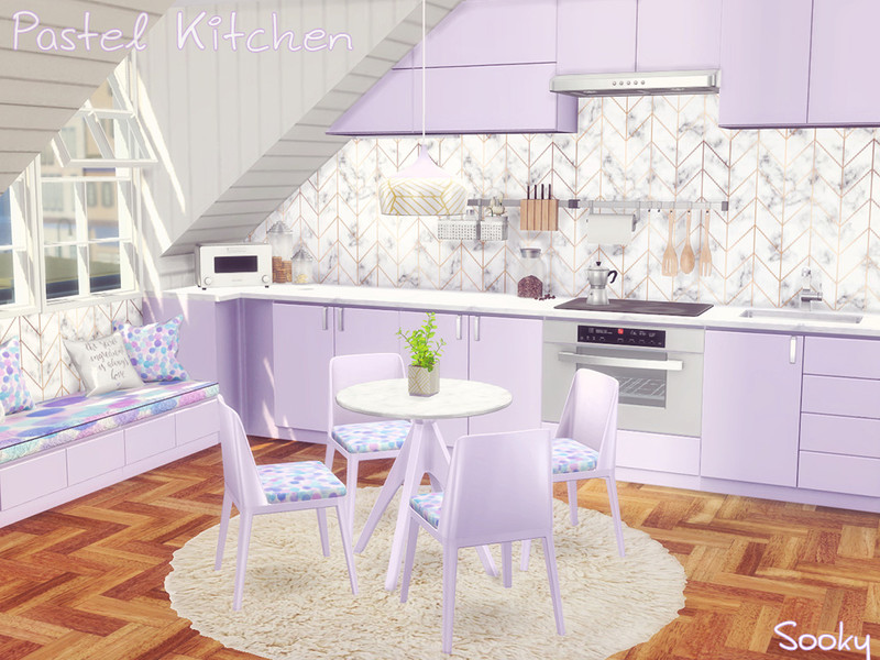 Pastel Kitchen Mesh Needed by Sooky – Furniture