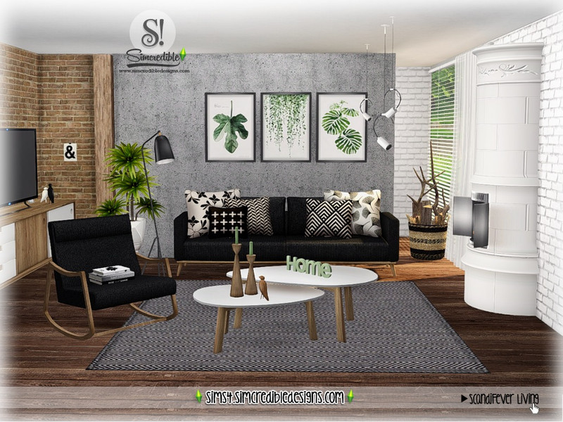 Scandifever Living Room by SIMcredible! – Furniture