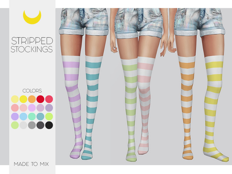 Stockings Stripped Both Made To Mix by Kalewa-a – CAS