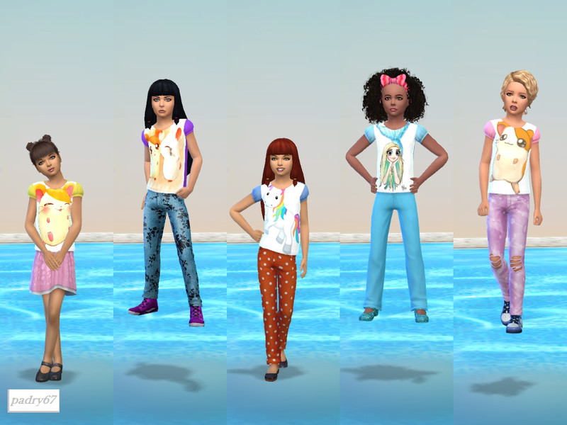T Shirts For Little Girls by padry67 – CAS