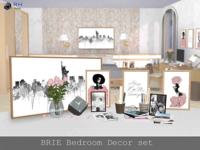Brie Bedroom Decor Set by RightHearted – Decor