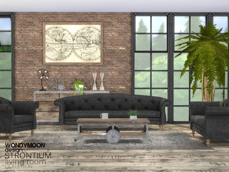 Strontium Living Room by wondymoon – Furniture