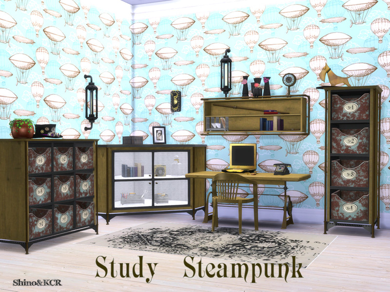 Study Steampunk by ShinoKCR – Furniture